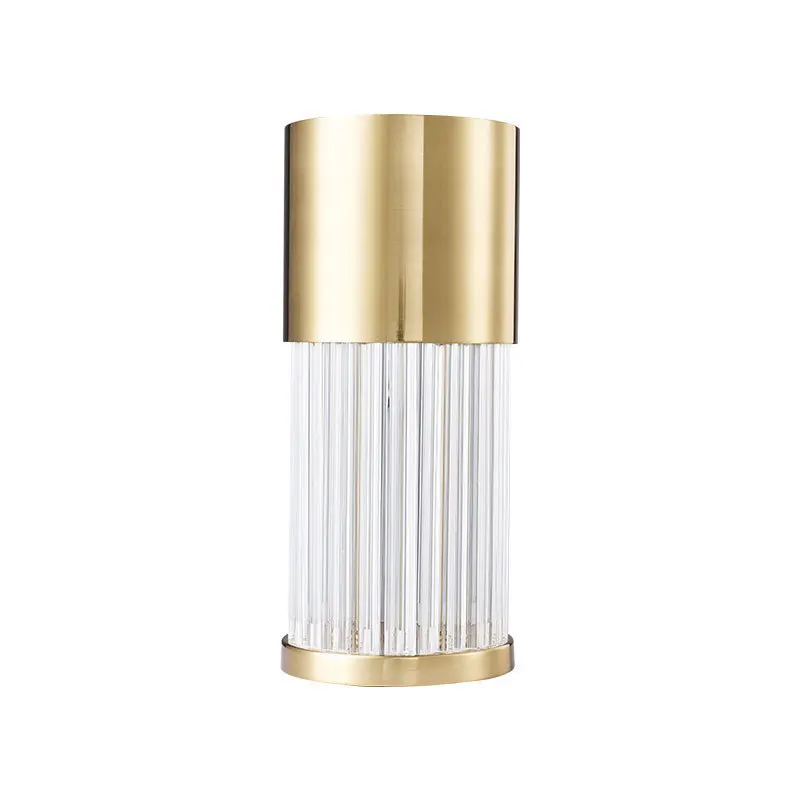 

Transparent triangular crystal floor lamp, Italian designer post-modern desk lamp creativity