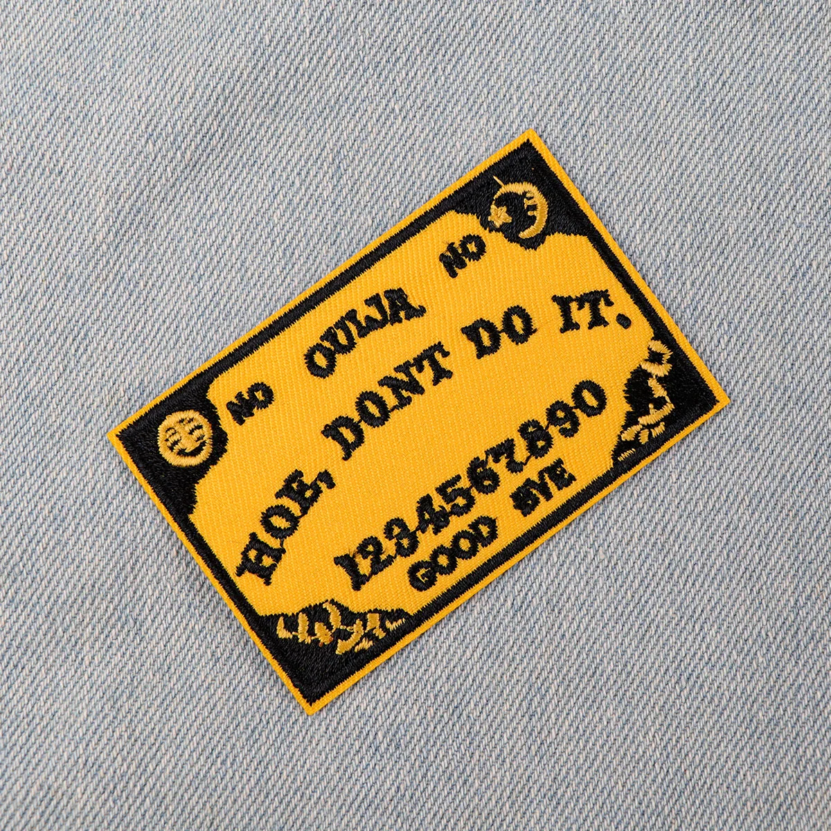 Wonderful Quotations Embroidered Patches for Clothing Patches DIY Iron on Patches Patch Sew Applique Stickers For Friends