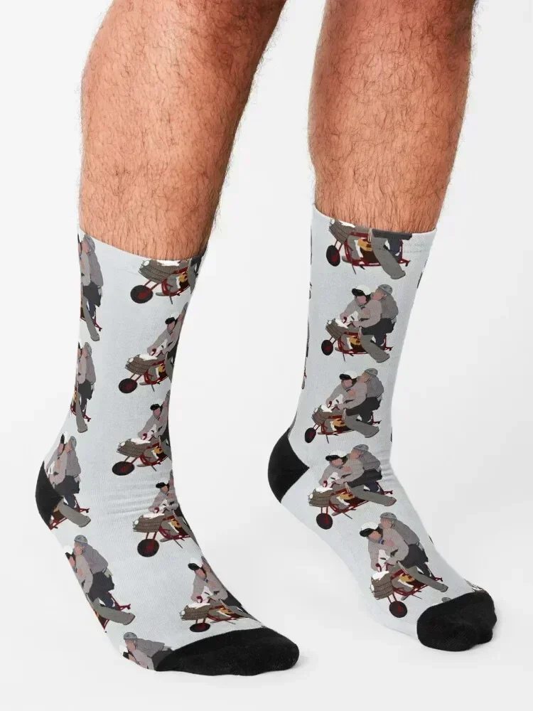 Dumb and Dumber Mini Bike Socks new year luxe Wholesale basketball Socks Male Women's