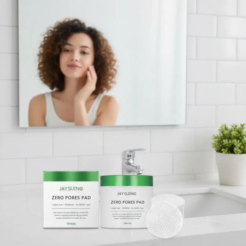 Discos Limpiadores Faciales con Ácido Salicílico, Control de Grasa, Exfoliantes, Eliminación Suave de Queratina, para la Rutina Diaria del Cuidado de los Puntos Negros