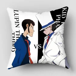 Musife Lupin III Pillowcase Art Square Zippered Pillow Cover 40*40,45*45cm wholesale