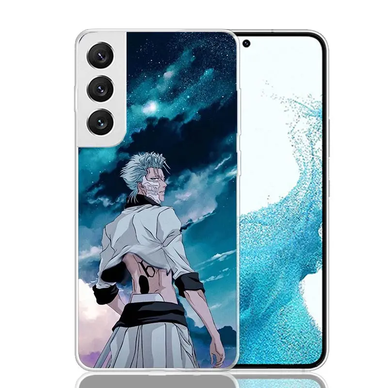 Bleach Grimmjow Phone Case For Samsung Galaxy S24 S23 S22 S21 FE S20 Ultra S10 Plus S10E S9 S8 + Art Customized Coque Capa