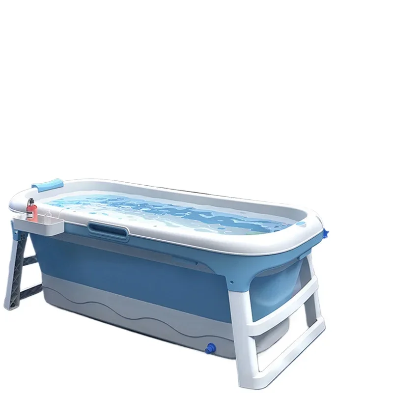 

Separate bathroom folding bucket portable