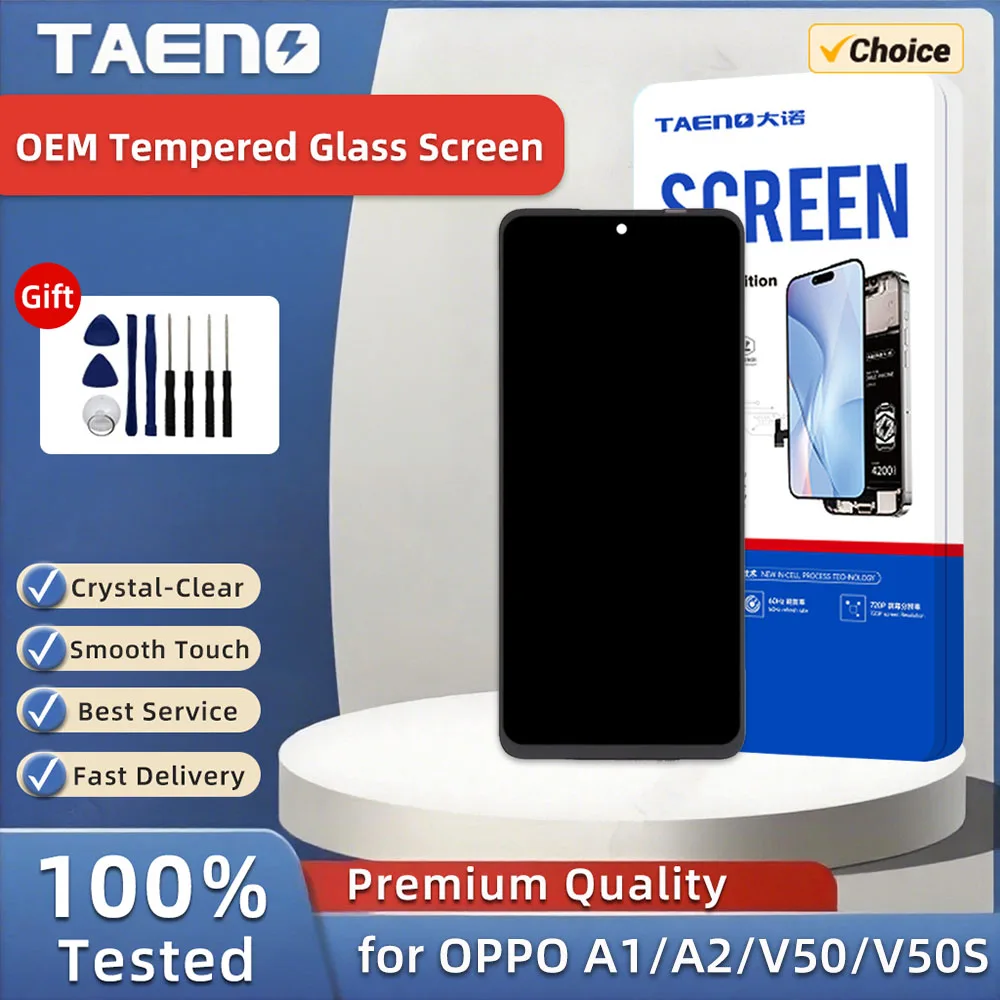Pantalla LCD de teléfono móvil TAENO para OPPO A1 A2 C55 K11X A98 Realme V50 V50S pantalla LCD pantalla táctil reemplazo del Panel LCD
