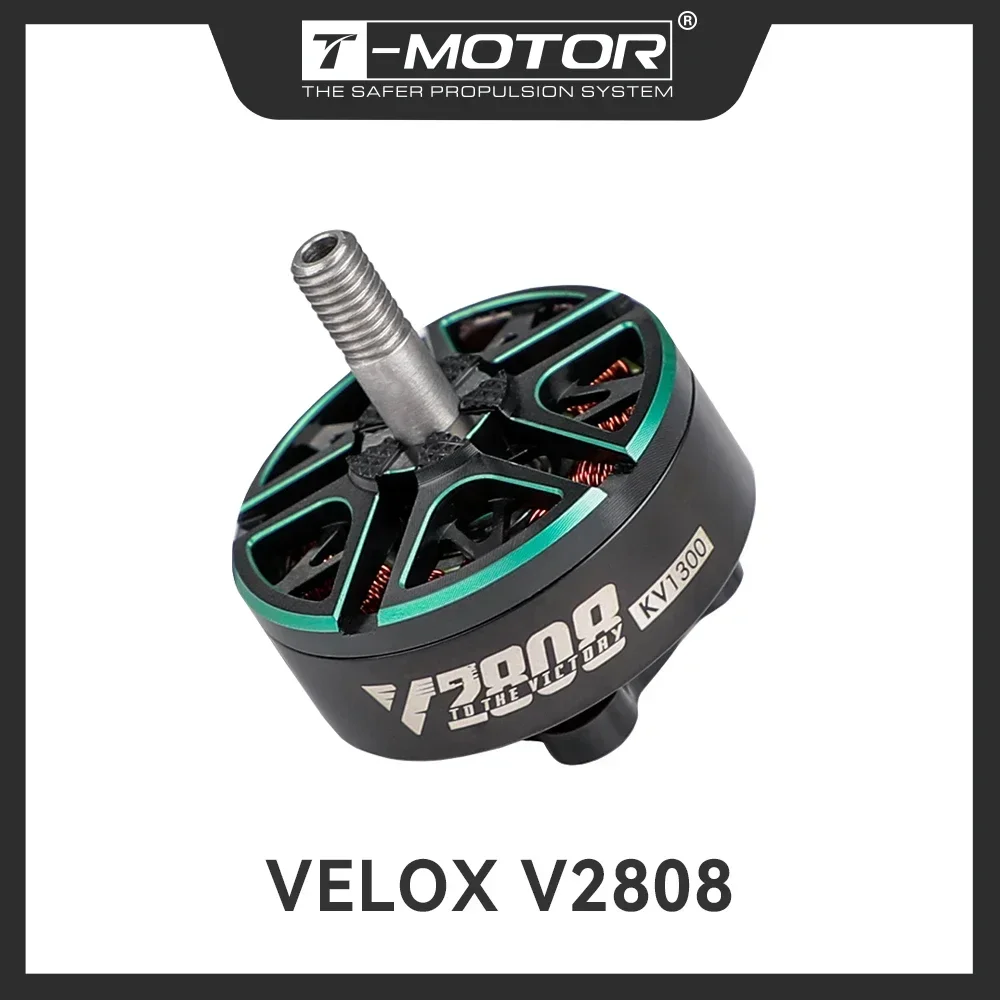 T-MOTOR VELOX V2808 T-HOBBY 4-5Inch Cinewhoops Fpv Racing Drone Motor 4-6S KV1300/KV1500/KV1950 Brushless Motor