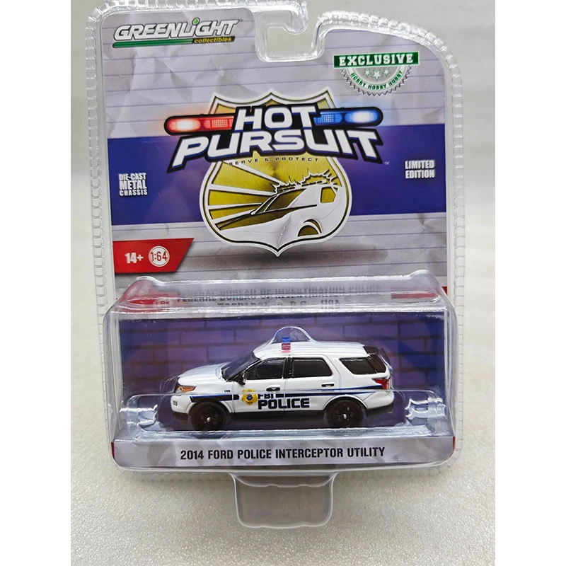 Greenlight 1/64 Proportion New Indy Car Van T2 Hot Pursuit Special Edition Series Diecast Model  Alloy Car Child Christmas Gift