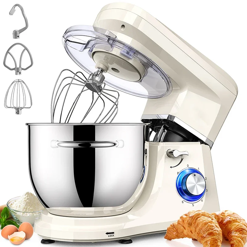 Kitchen Appliances 5.5/6/7/8/10l Batidora Dough Cake Mixer With Bowl Machines Food Aid Kitchen Stand Mixer Food Mixers