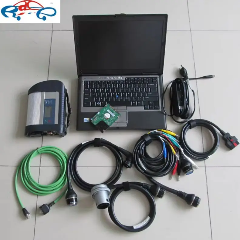 MB Diagnostic MB Star SD Connect Compact 4 Software 2023.09v HHTwin EPC WIS X HDD with Laptop D630 Multi-languages Ready to Work
