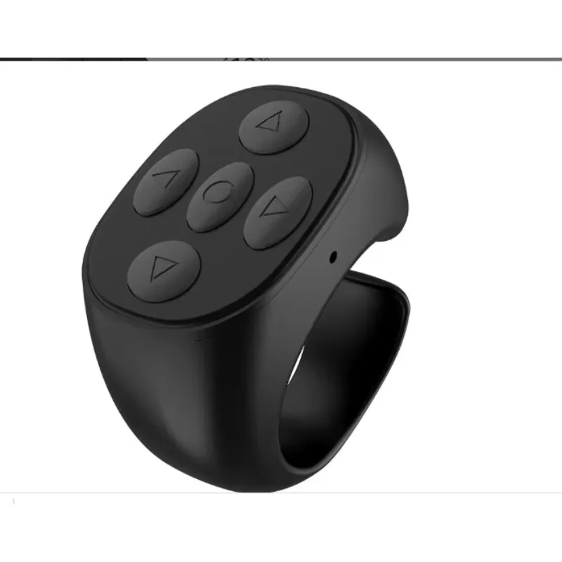 Wireless Finger Scroll Ring Remote Page Turner Video Controller Suitable for Short Video App Replacement Accessory