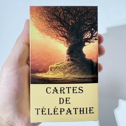 French Tarot Cards for Beginners, Mysterious Forest Oracle Cards, Telepathy Oracle Deck, Tree Taro, French Beautiful Deck