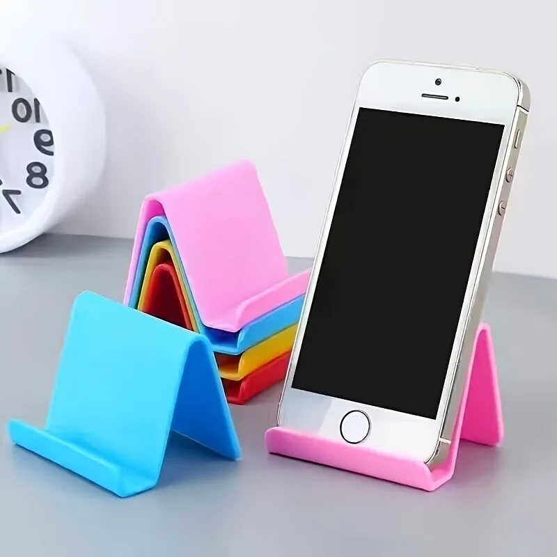 

3pcs Random Color Desktop Phone Stand, Creative Bedside Desktop Movie/TV Tablet Stand Phone Stand