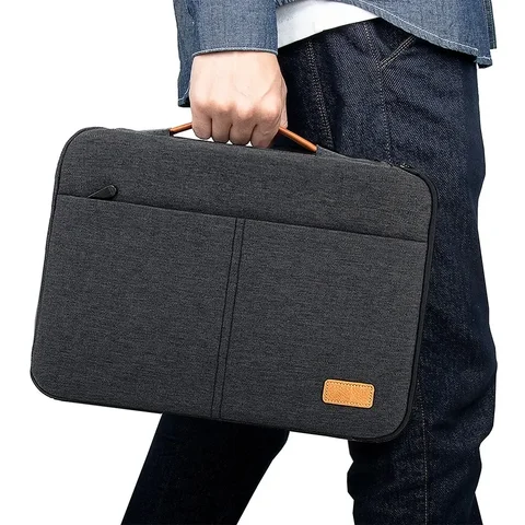 Custodia protettiva per laptop per 13.3 14 15.6 16 pollici Nuovo MacBook Pro M3 Max M2 M1 Borsa per laptop da trasporto sottile Uomo Donna