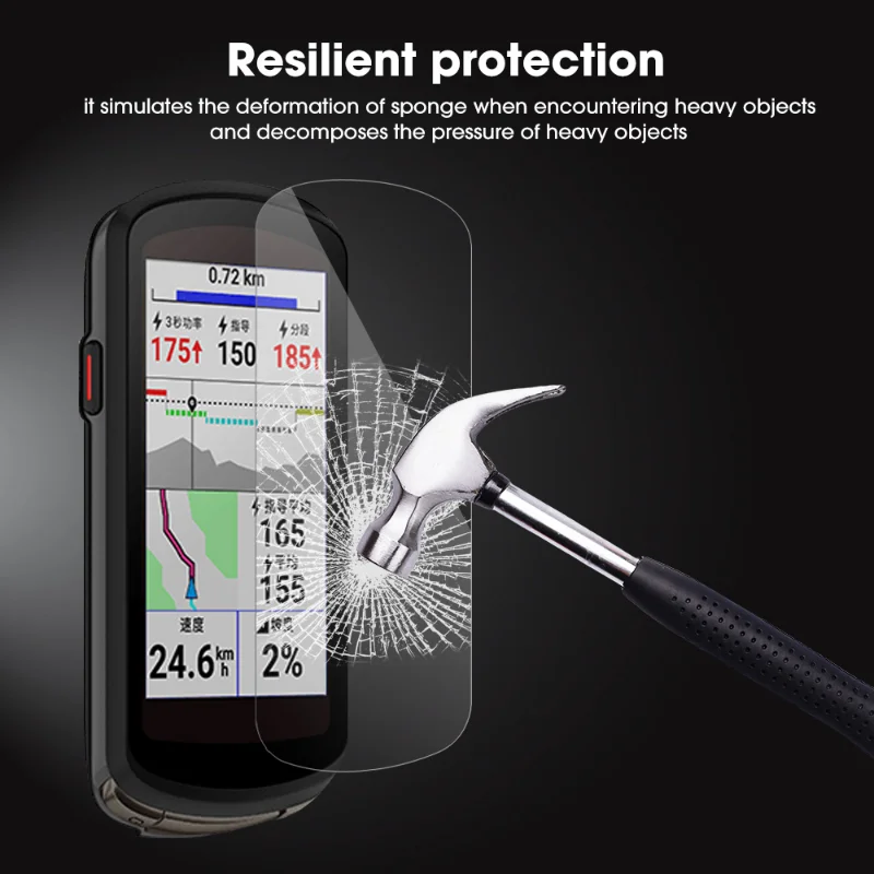 For Garmin Edge Explore 2 GPS Bicycle Stopwatch Screen Protector for Garmin Edge 1040 1030 820 830 840 520 530 Tempered Glass