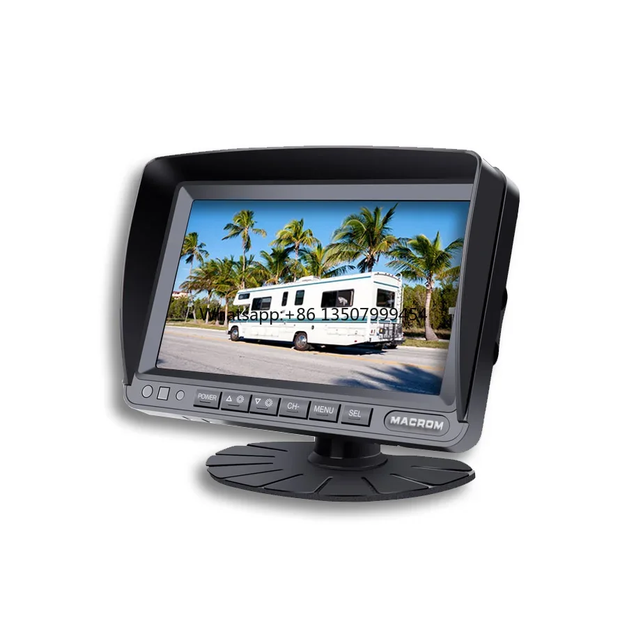 SM7001A Car Rear View Monitor Side and Reverse Camera with CCD Image Sensor Waterproof IP68 Parking Aid