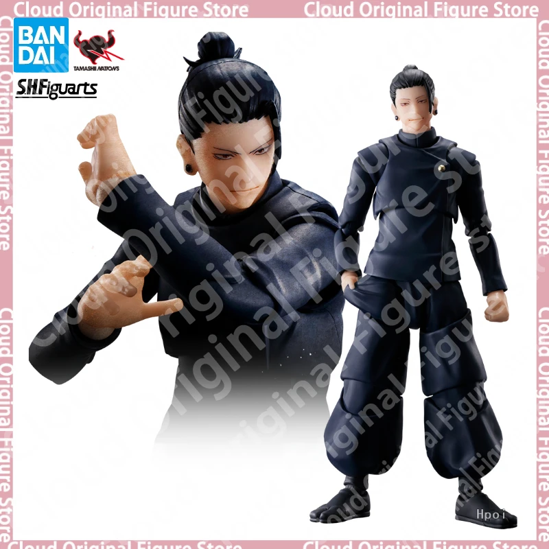 

In Stock 100% Bandai S.H.Figurats Jujutsu Kaisen SUGUTE GETO High School Anime Action Figure Finished Model Kit Toy Decoration