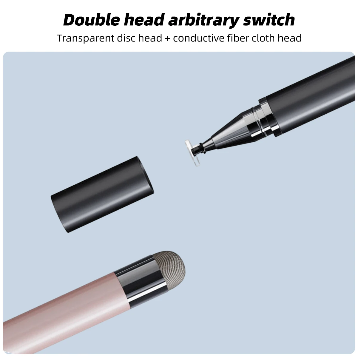 2 in1 Stylus Pen Universal Drawing Tablet Capacitive Screen Touch Pen for Mobile Android Phone Smart Pencil Accessories