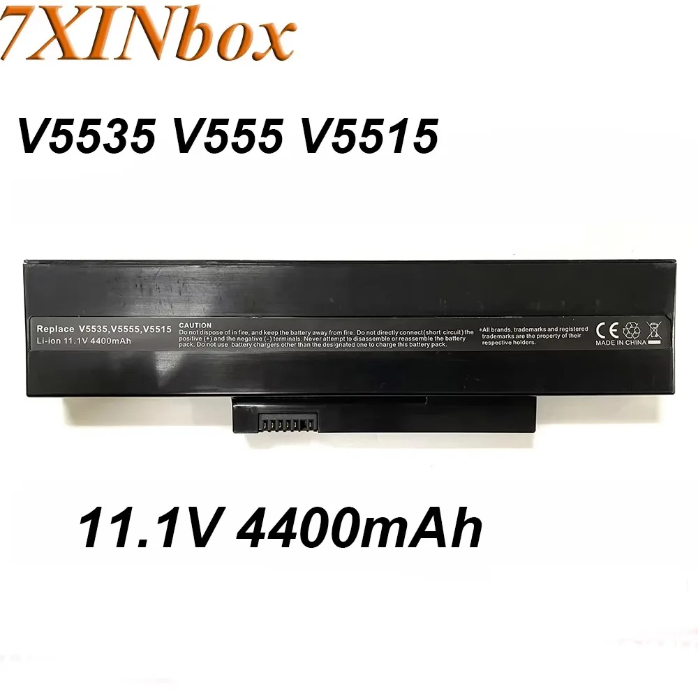 7XINbox V5515 LA1703 V6515 V5535 V5555 11.1V 4400mAh Laptop Battery For Fujitsu Amilo SMP-EFS-SS-22E-06 FOX-E25-SA-XXF-04