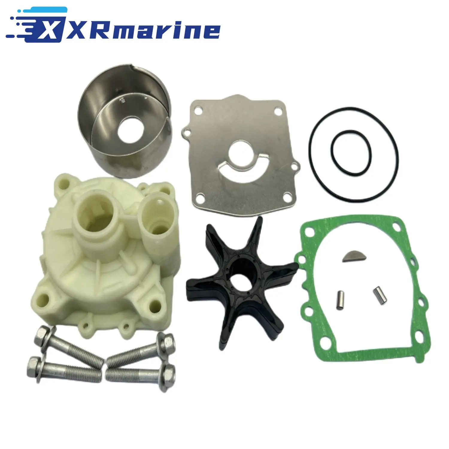 

6G5-W0078-01 Water Pump Impeller Kit for Yamaha 2-Stroke 150 175 200 225 HP Outboard Motor 6G5-W0078-00 6G5-W0078-A1 6E5-44352