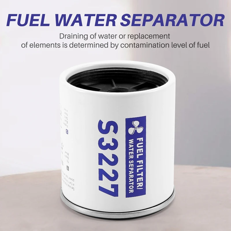 S3227 Outboard Marine Fuel Filter Elements Fuel Water Separator Filter Elements