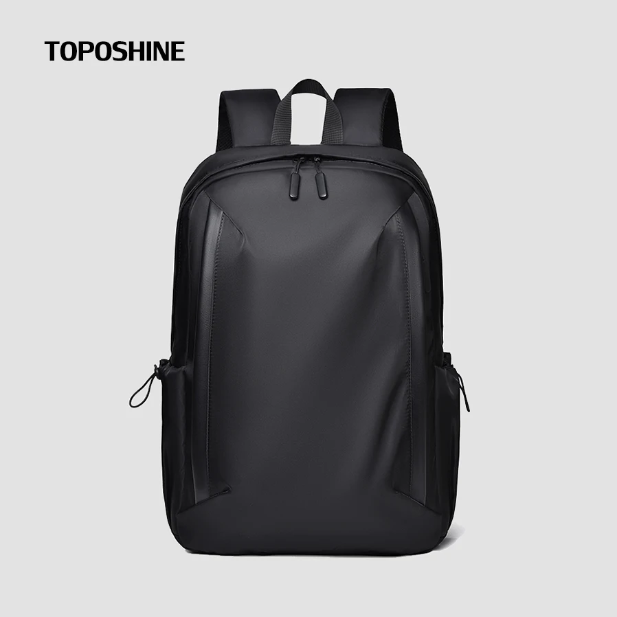 

Toposhine USB Charging Solid Design Travel Backpack Bag Business Casual Rucksack Durable Waterproof Oxford Outdoor Packsack Bags