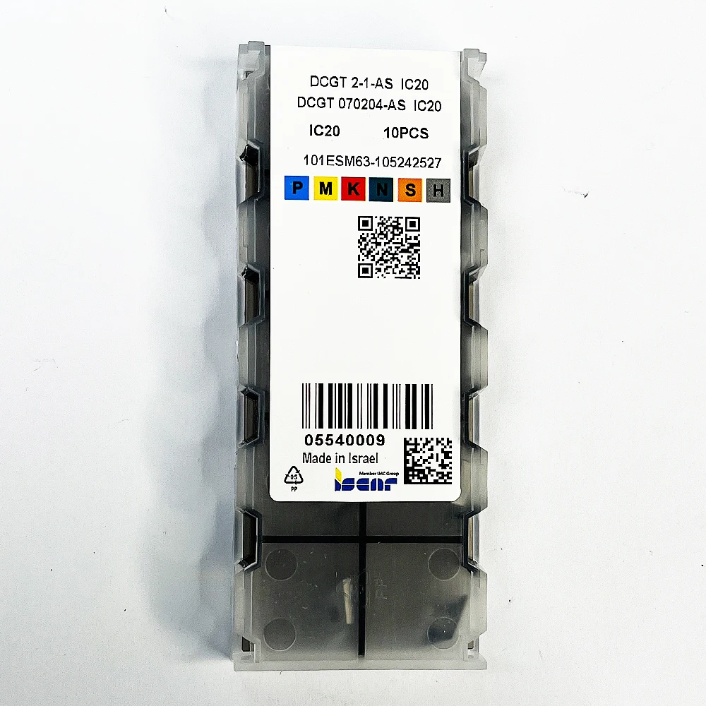 HUAZHICHUN 10 шт. DCGT 070204-AS IC20 Алюминиевый Токарный Инструмент обработка меди и алюминия карбидные вставки для ЧПУ токарные инструменты
