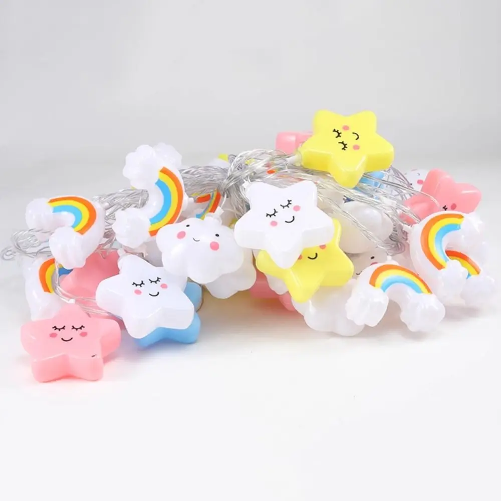 

Облачные светодиодные гирлянды, водонепроницаемые креативные баскетбольные декоративные светильники, уникальные 3 м, 20 светодиодов, звездные гирлянды, лампы для дня рождения