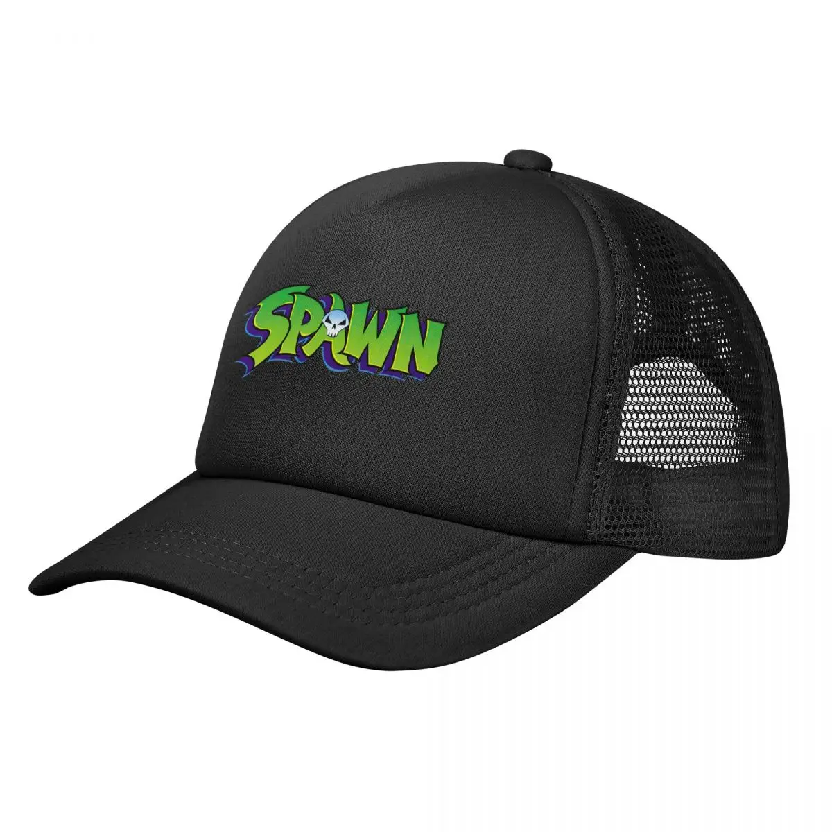 Spawn Simmons Movie Skullies Baseball Cap Vintage Baseball Mesh Trucker Cap Hat