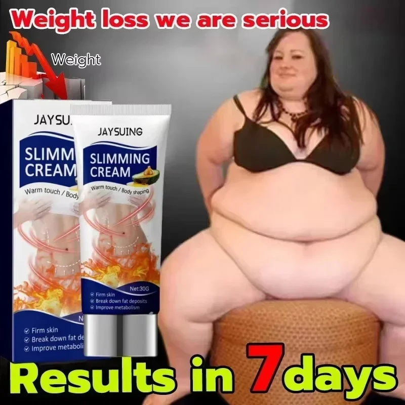 كريم تنحيف الجسم الفعال لحرق الدهون بسرعة وفقدان الوزن ومضاد للسيلوليت وإزالة دهون البطن والفخذ وشد الخصر والذراع والعناية بالجسم