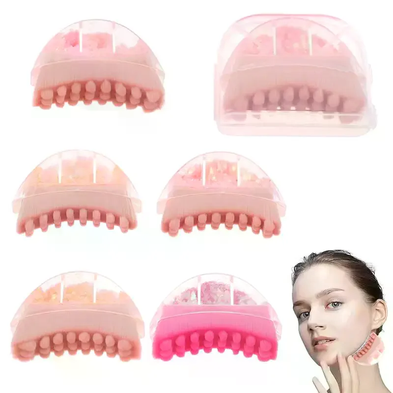 1 Pcs Facial Brush With Box Skin Scraping Guasha Contoured Lymphatic Drainage Massage Face Sculpting Scraping Facial Massager