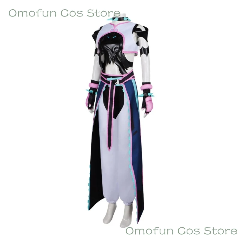 Kirikoo Juri Han Game OW x SF Collaboration Street Cosplay Fighter Costume Women Halloween Outfit Wig Halloween Costume Sexy 한주리 - view 5