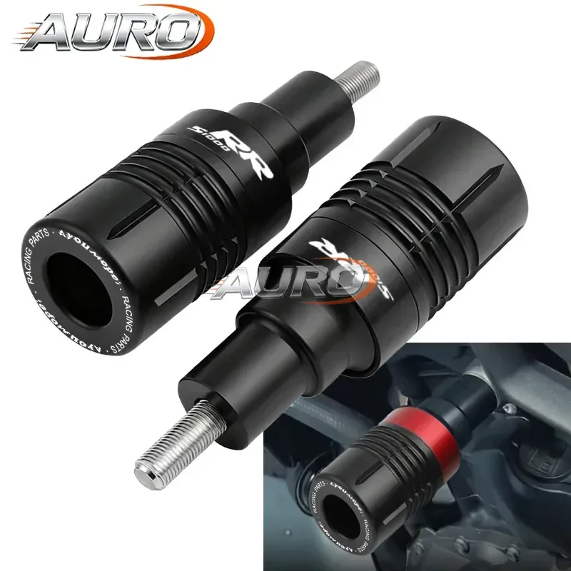 CNC Frame Crash Pad Engine Stator Sliders Protector Accessories Keyring For BMW S1000RR 2009-2011 2015-2022 Motorcycle S1000 RR