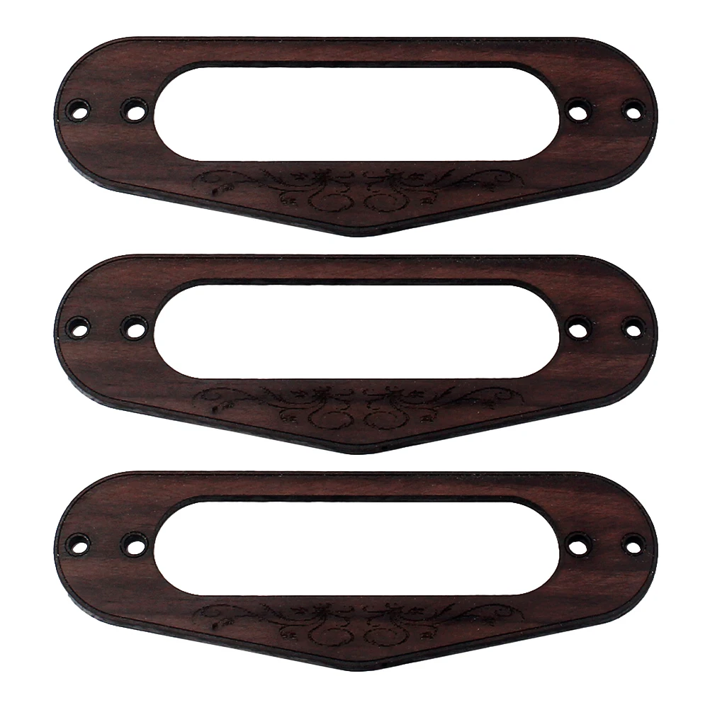 

3pcs Guitar Pickup Frame Single Coil Pickup Ring Humbucker Ring For Electric Guitars 18Mm Inner Hole Durable