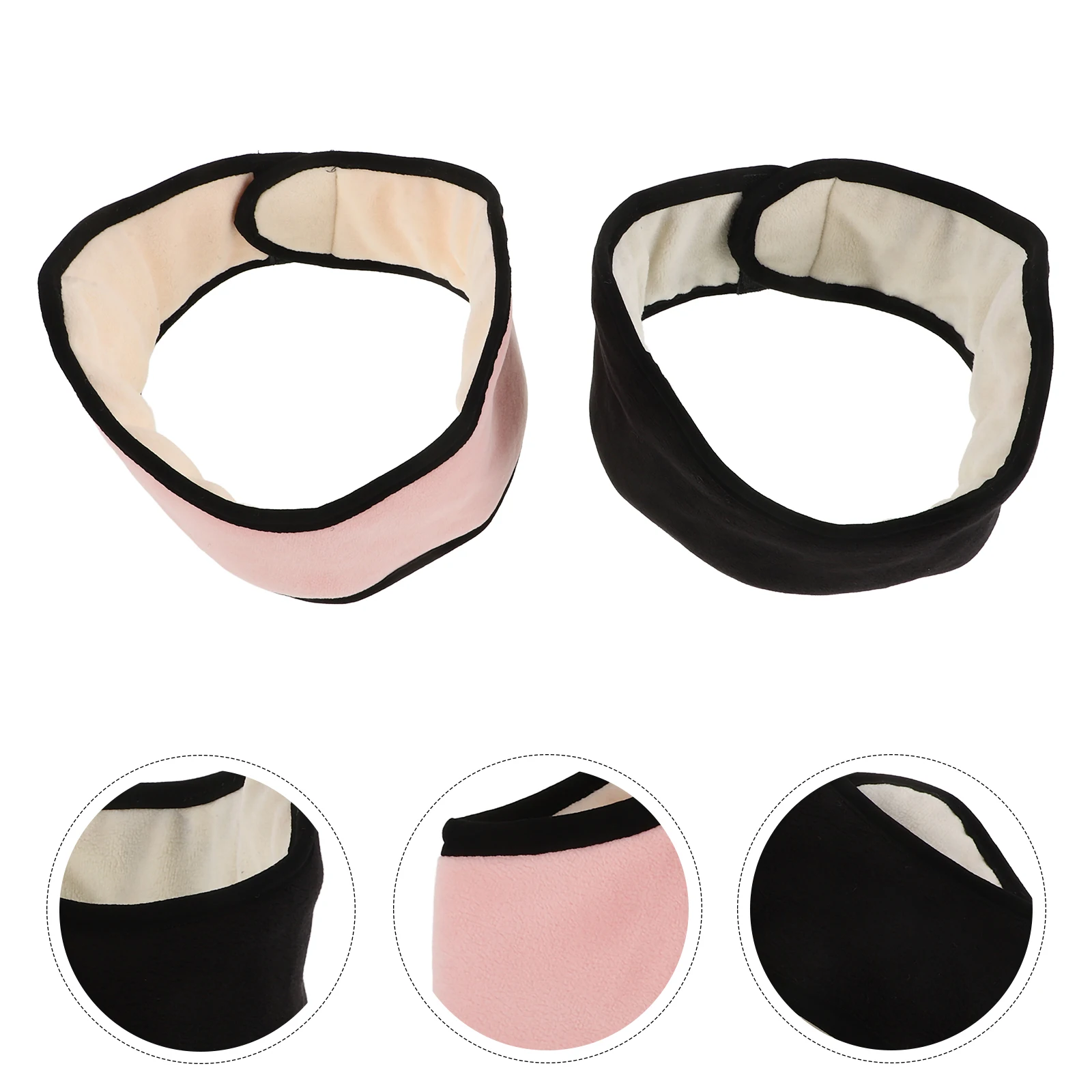 2pcs Soundproof Ear Muffs For Sleeping Noise Reduction Dormitory Use Soft Polyester Foldable Design Anti-Noise Ear Muffs Quiet