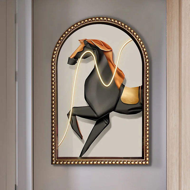 French American retro arched bathroom frame, vanity frame