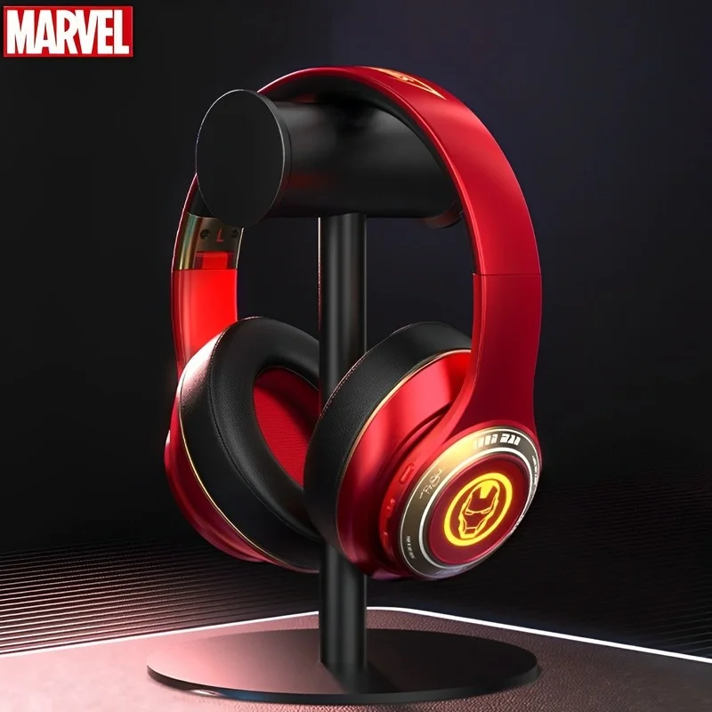 Disney Marvel Wireless Headphones Bluetooth 5.3 Earphone Bass Hifi Stereo Headset 60ms Low Latency For Music Gaming Gift