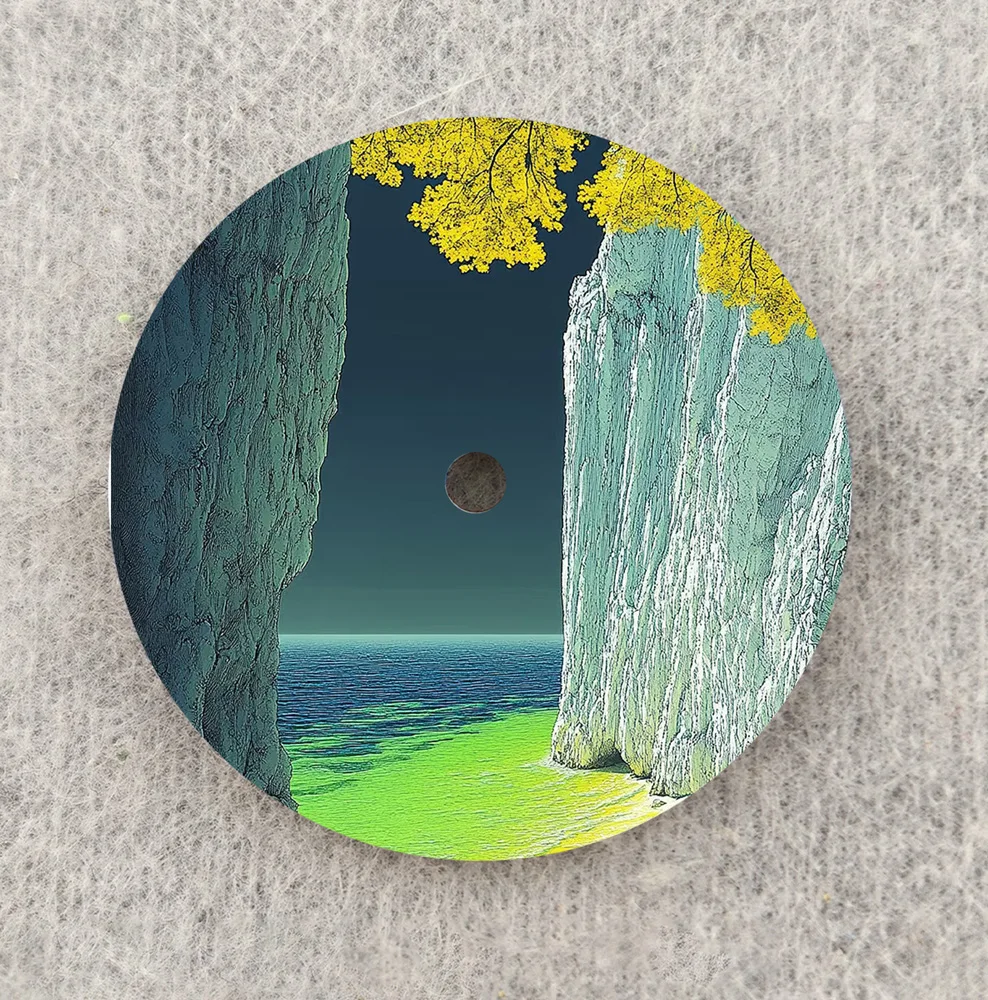 Quadrante NH35 Quadrante paesaggio naturale Quadrante da 28,5 mm Quadrante NH36 Quadrante colorato adatto NH35/NH36 Movimento Orologio Parti di ricambio Quadrante personalizzato