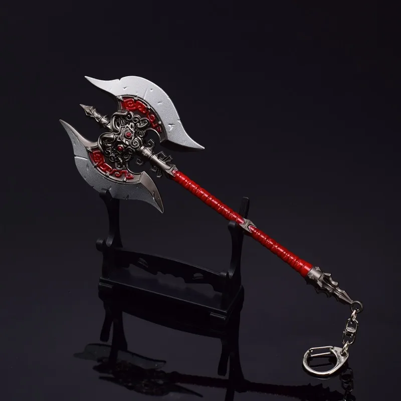 Nieuwe 18 cm Mir 2 Game Randapparatuur Vagevuurbijl Weapo Model Speelgoed Decoratie Decoratie Ornamenten Collectie Ambachten Verjaardagscadeautjes