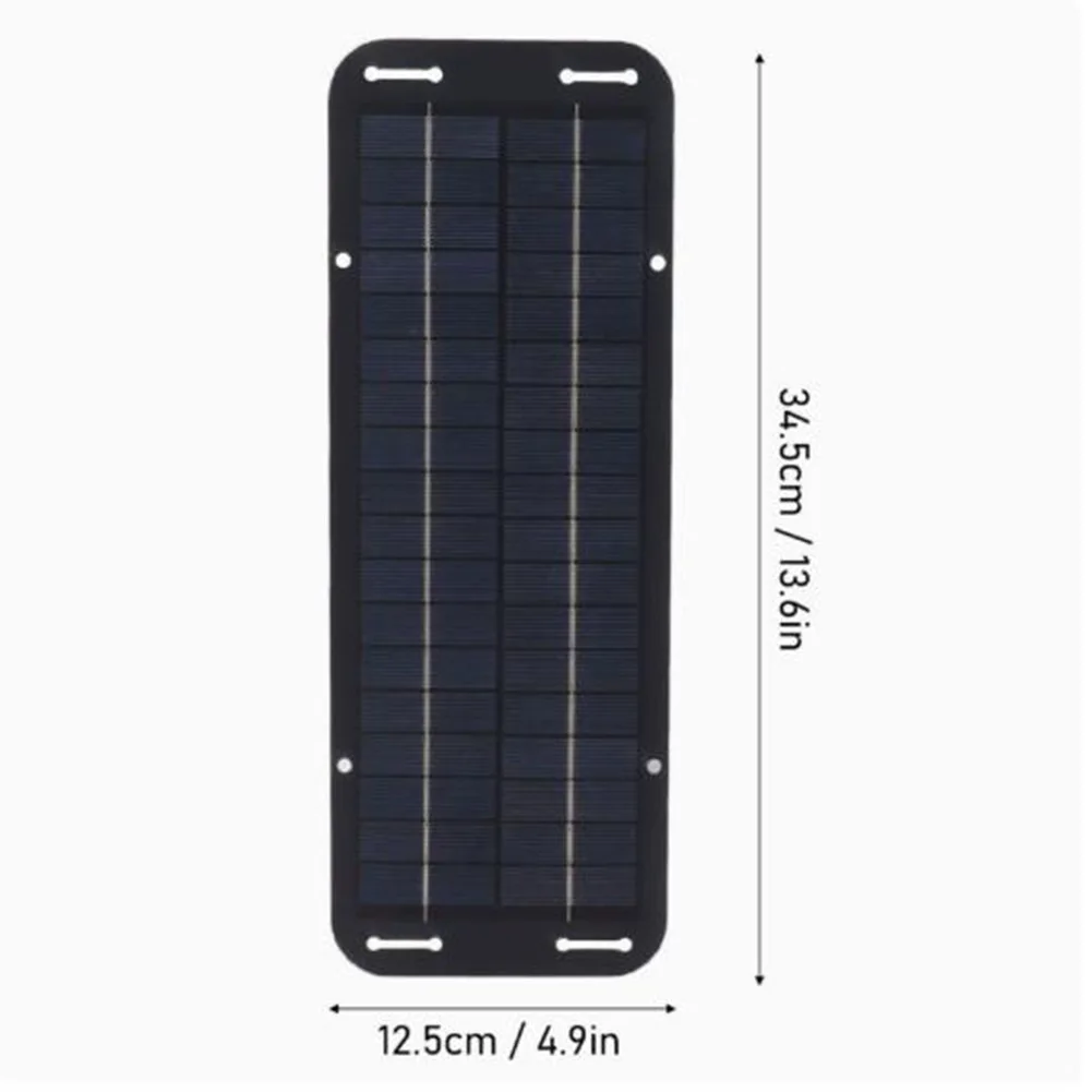 12V 30W Solar Power Kit For Car Battery With 10A Controller Waterproof Monocrystalline Panel Outdoor Vehicle Maintenance