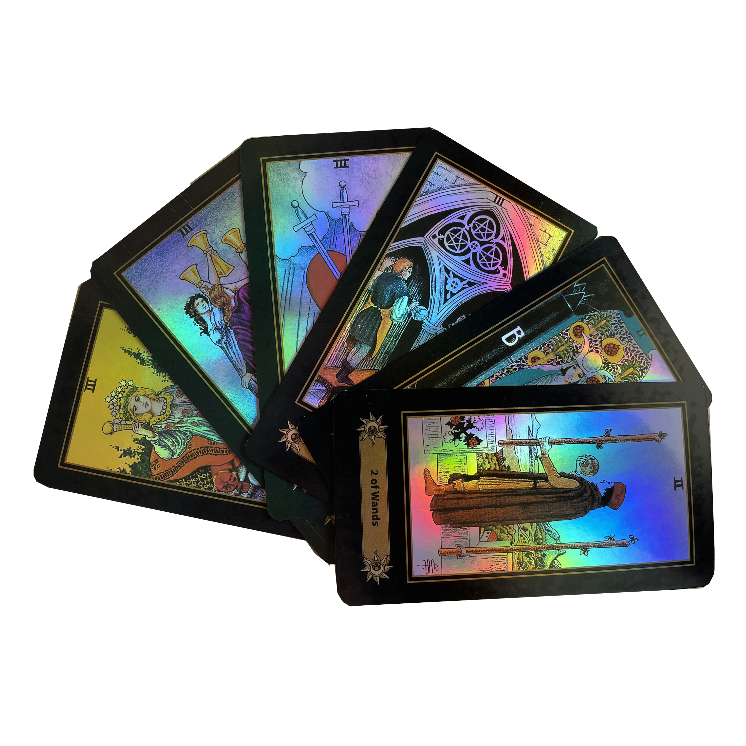 A.E. Waite Tarot card deck for beginners,78 beautiful group cards, exquisite production, retro picture, with guidelines.