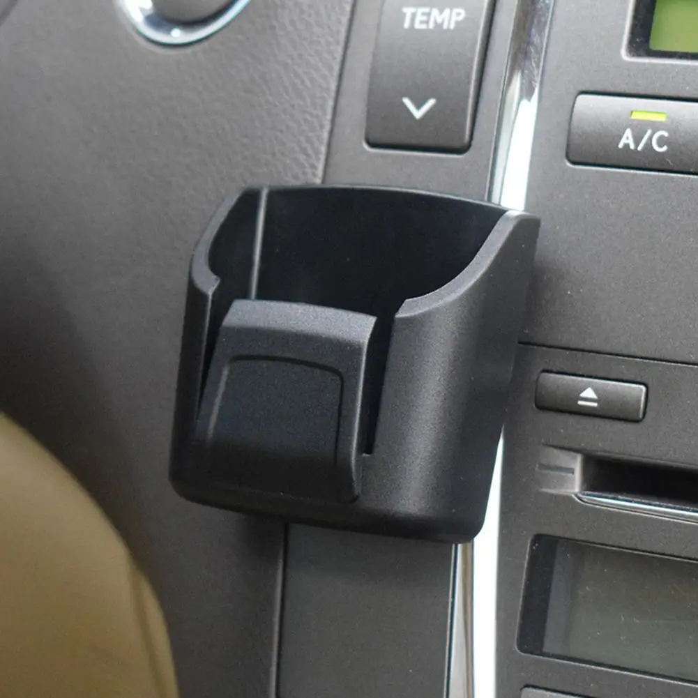 مشبك حامل مفتاح السيارة، صندوق تخزين داخلي للسيارة، منظم لوحة القيادة، حامل لاصق لرف مفاتيح البطاقة، مناسب عالميًا #5