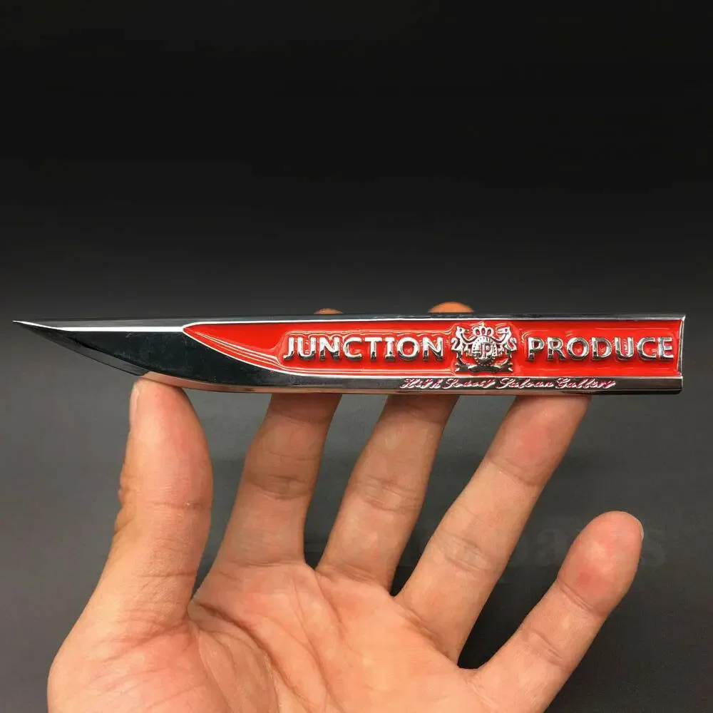 

Пара металлических JUNCTION PRODUCE JP VIP авто эмблема наклейка на автомобиль наклейка значок на крыло