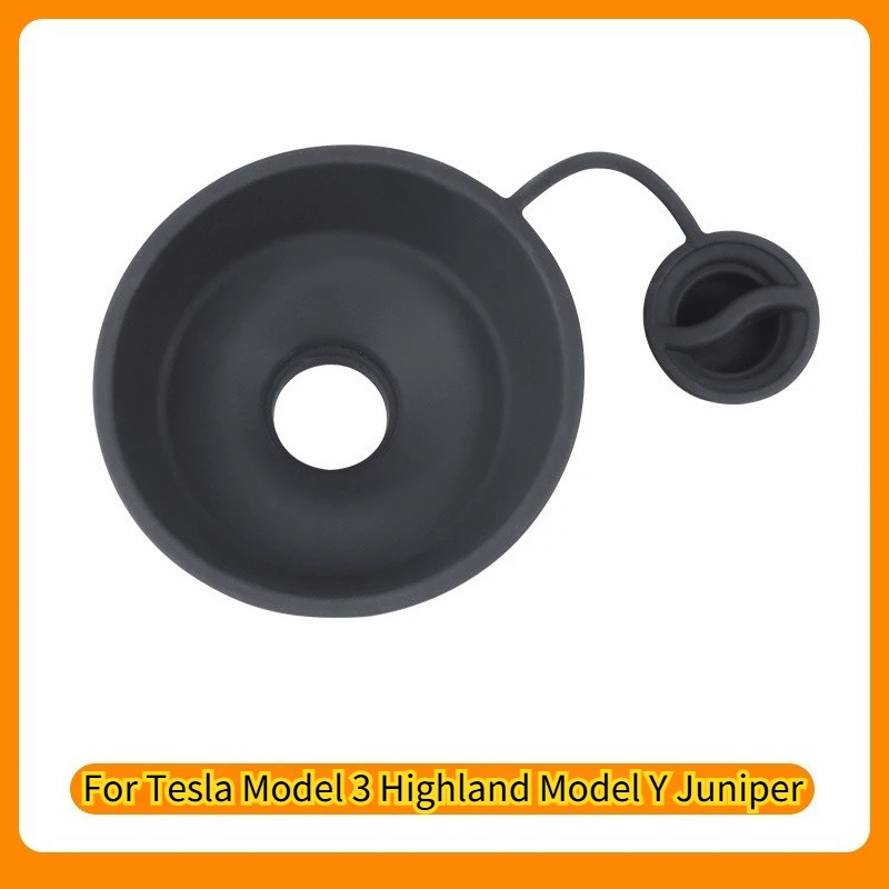 Glass Wiper Filling Funnel For Tesla Model 3 Y Juniper Highland 2026 Filler Windshield Fluid Filled Wiper Funnel Accessories