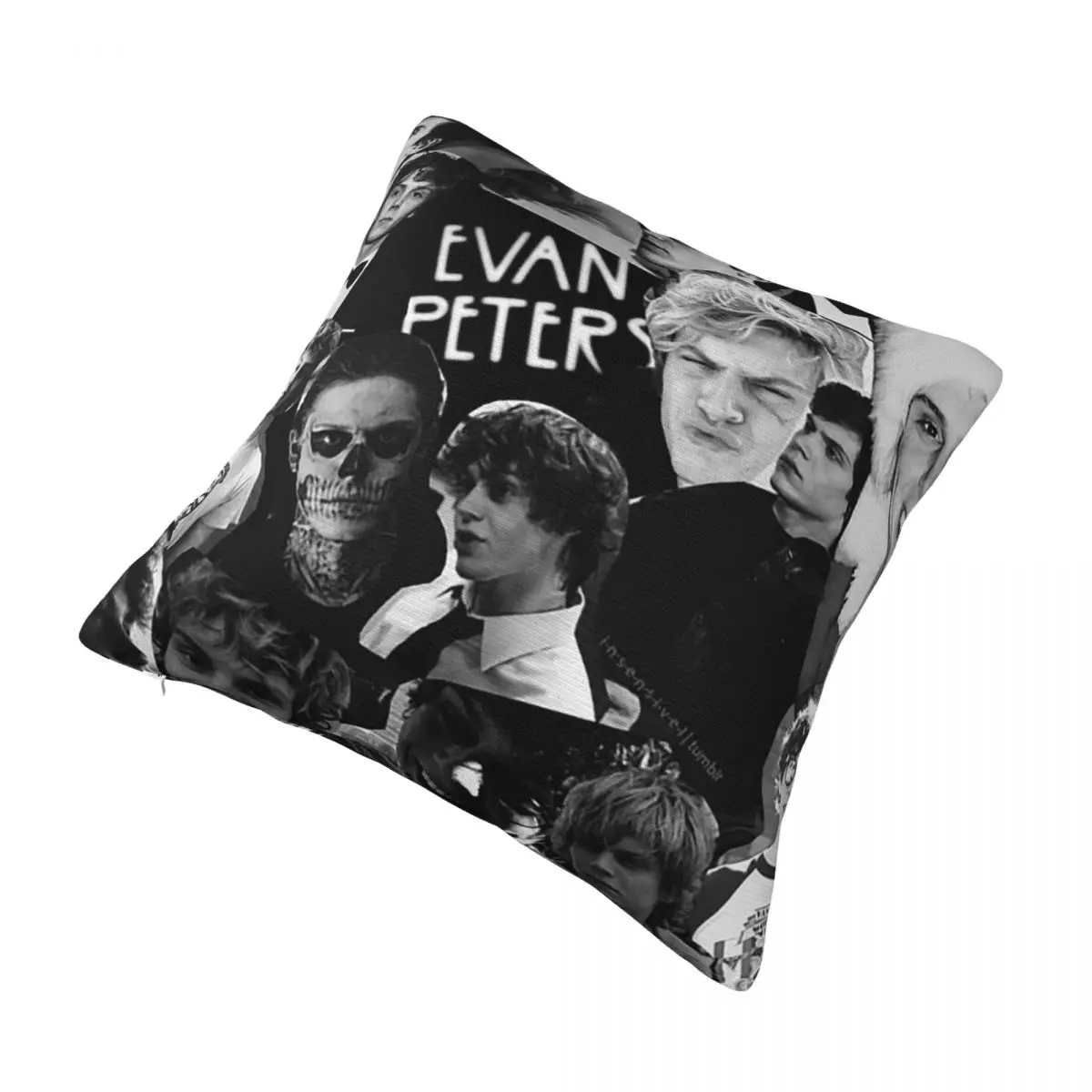 Evan Peters Pillowcase Soft Polyester Cushion Cover Gift Throw Pillow Case Cover Home Zipper 40*40cm