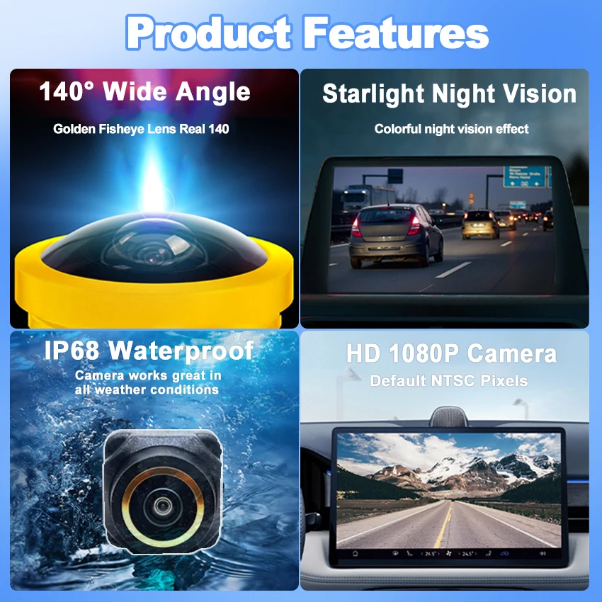 

Камера заднего вида HD Golden Lens для BMW 1 и 2 серии F20 F21 F45 F23 F22 F87 F46 2010~2020, встраиваемая в ручку багажника