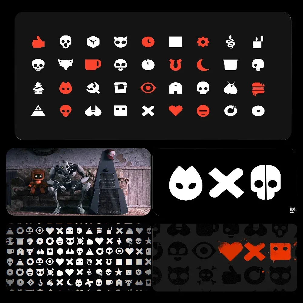 Love, Death & Robots Custom Skin Office Computer Desk Mat Ta