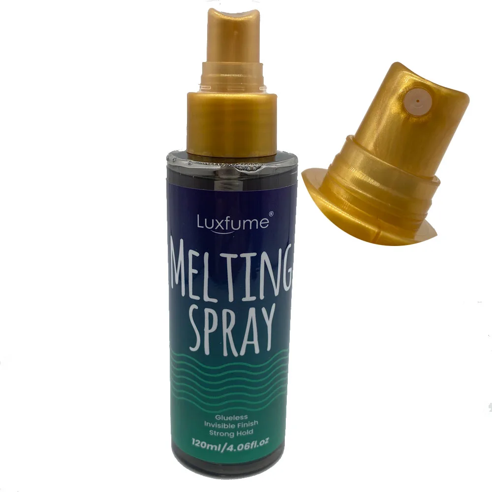 Lace Melting and Holding Spray Glue-Less Hair Adhesive for Wigs, Strong Natural Finishing Hold with Control wig glue