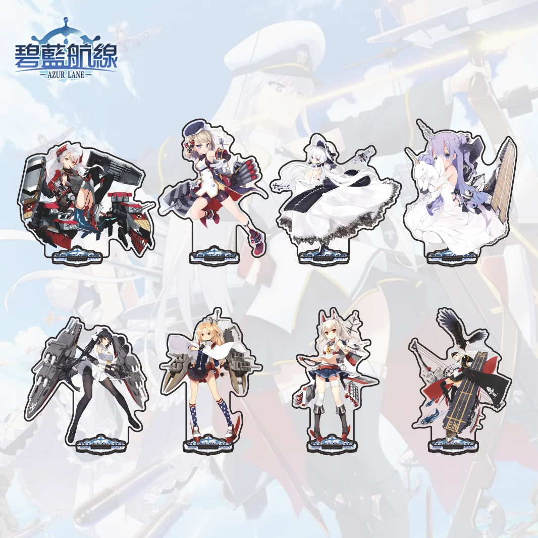Desk Accessories - アズールレーン アクリルスタンド エンタープライズ ベルファスト ユニコーン アヤナミ