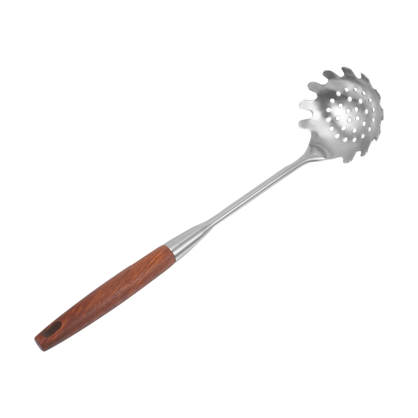 

Pasta Spoon Server Noodle Colander Utensil Spaghetti Spoon Multipurpose Noodle Server Anti Scalding Drain Hole Design Household