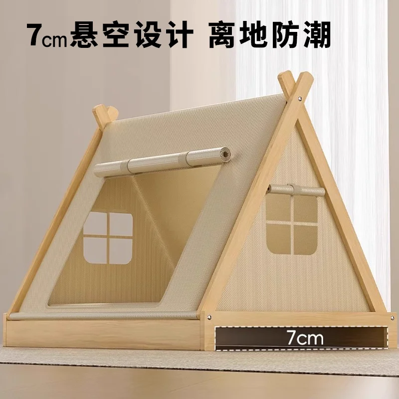 

New Cat Litter Four-season Pet Tent Bed Semi-closed Summer Home Security Cat Room