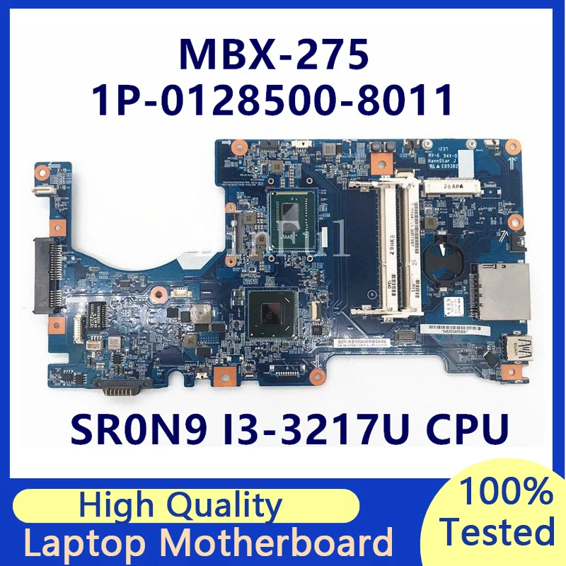 

SVJ202 SVJ20216CCW For SONY MBX-275 A1910416A 1P-0128500-8011 Laptop Motherboard With SR0N9 I3-3217U CPU HM76 100% Full Tested